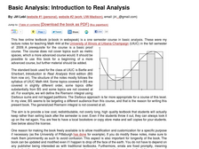 Basic Analysis: Introduction to Real Analysis