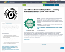 "Global Nomads Group: Project Based Learning: Environmental Innovation Project Guide "