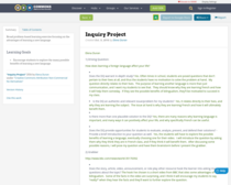 Inquiry Project