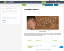 Pre-Algebra Pathway