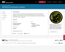 Nonlinear Econometric Analysis