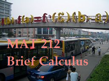 Brief Calculus Worktext