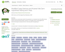 Modified Grassy Narrows and Muskrat Falls Dam: Hypothesis Testing and t-Tests [version 2.0]