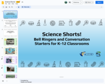 Science Shorts! Bell Ringer Activities for K-12 Focused on Sustainability and Green Chemistry