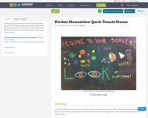 Kitchen Humanities: Quick Tomato Dinner