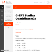 G-SRT Similar Quadrilaterals