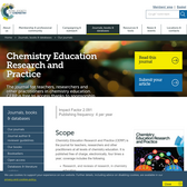 Chemistry Education Research and Practice