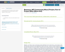 Bozeman, MT Community Mural Project, Part of Project MArt (More Art)