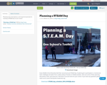 Planning a STEAM Day